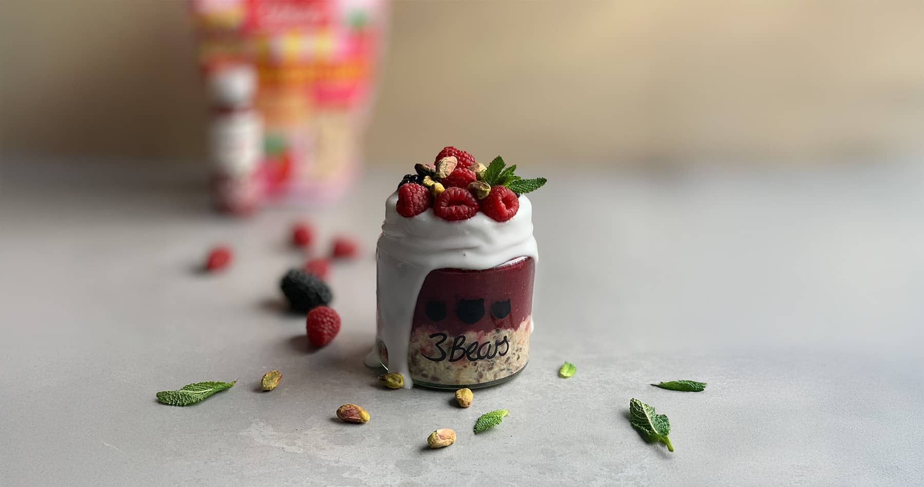 Overnight oats 3bears_Beerenshot_kaleandme