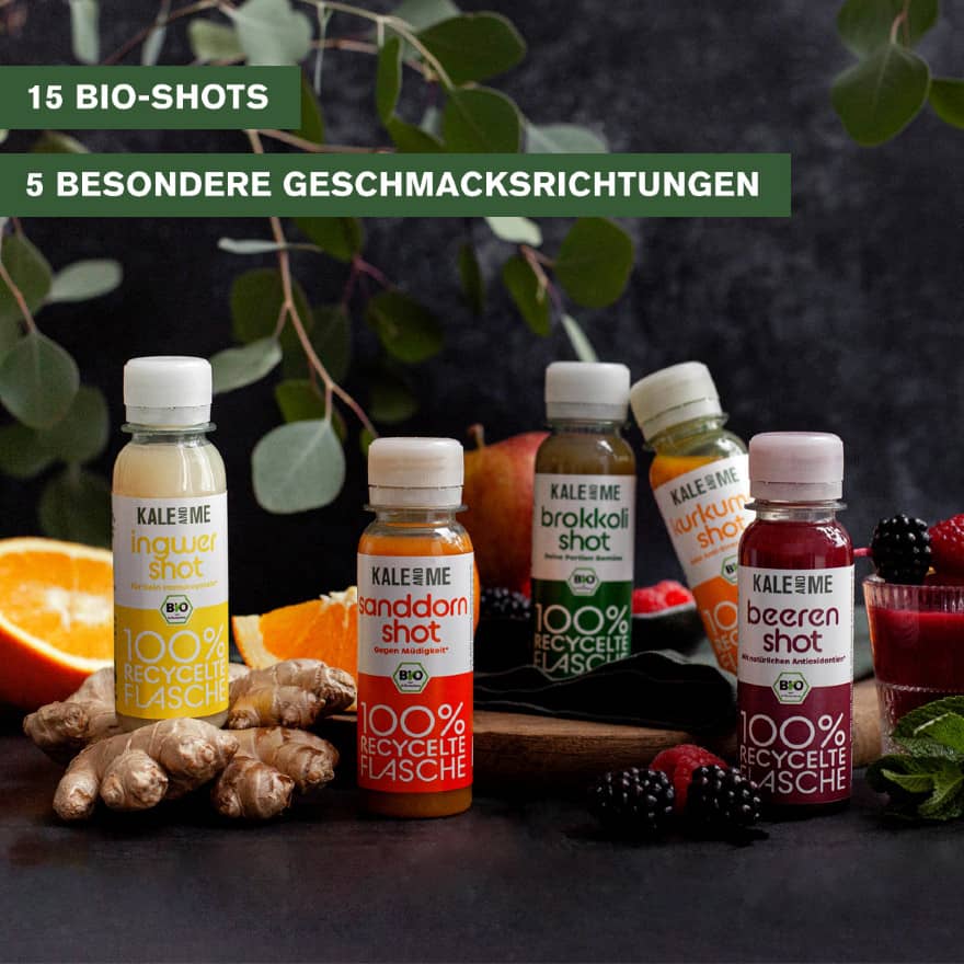 Bundle Bio Ingwer-Erdbeer Shot