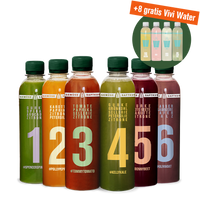 5-Tage Gemüse-Saftkur+ 8 gratis Vivi Water