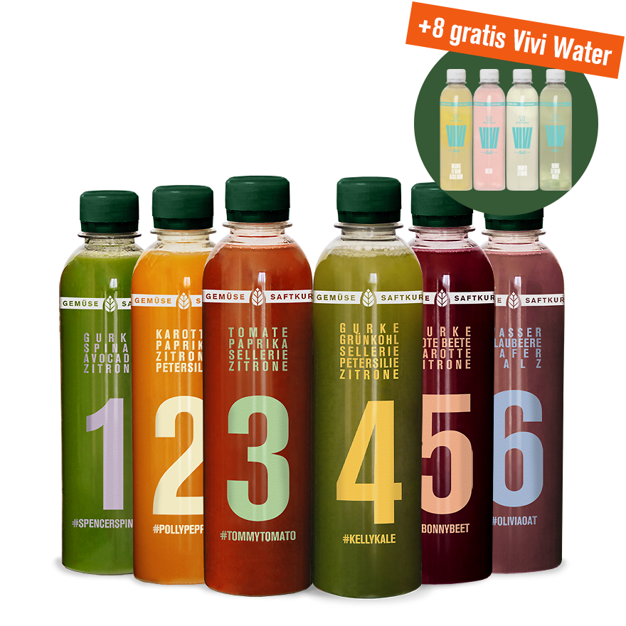Gemüsekur und 8 gratis VIVIs